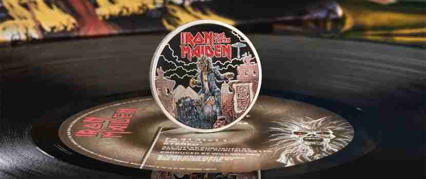 铁娘子乐队与英国皇家铸币局:艾迪永垂不朽!